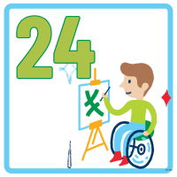 Pre-K Books Badge 24 Badge